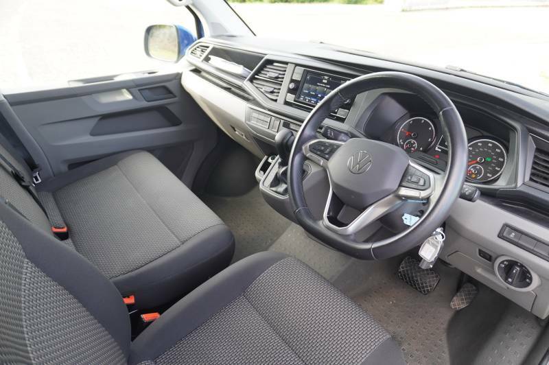 Volkswagen Transporter T30 Tdi 150 Van Dsg Highline Swb Blue #6