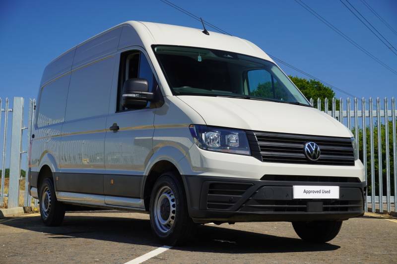 Volkswagen Crafter Cr35 Tdi 140Ps High Roof Van Commerce Plus Mwb Grey