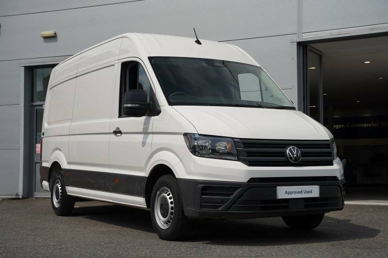 Volkswagen Crafter Cr35 Tdi 140Ps High Roof Van Commerce Plus Mwb - 2 HN74YRD White
