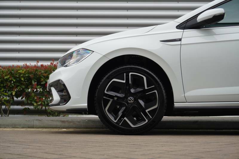 Volkswagen Polo Tsi R-line White #5