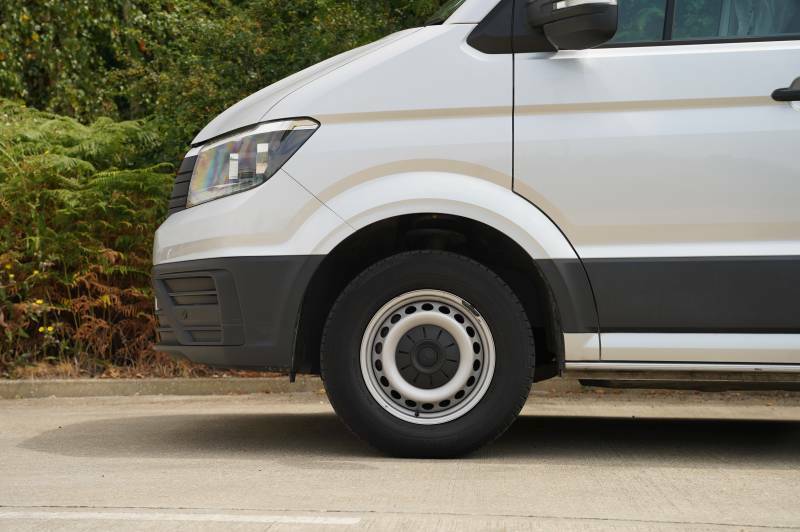 Volkswagen Crafter Cr35 Tdi 140Ps High Roof Van Trendline Lwb - 2022 HS22LGZ Silver #5