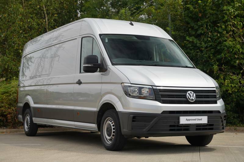 Volkswagen Crafter Cr35 Tdi 140Ps High Roof Van Trendline Lwb - 2022 HS22LGZ Silver