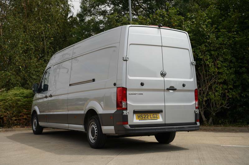 Volkswagen Crafter Cr35 Tdi 140Ps High Roof Van Trendline Lwb - 2022 HS22LGZ Silver #3