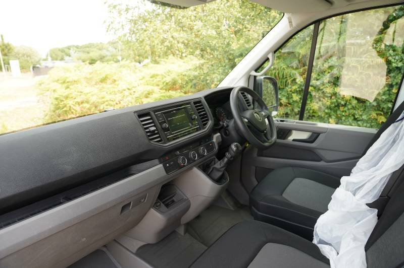 Volkswagen Crafter Cr35 Tdi 140Ps High Roof Van Trendline Lwb - 2022 HS22LGZ Silver #2