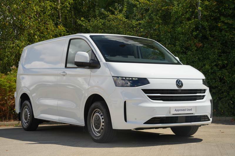 Volkswagen Transporter T30 Tdi 150 Van Commerce Plus Swb - 2025 75 HJ75YKU White