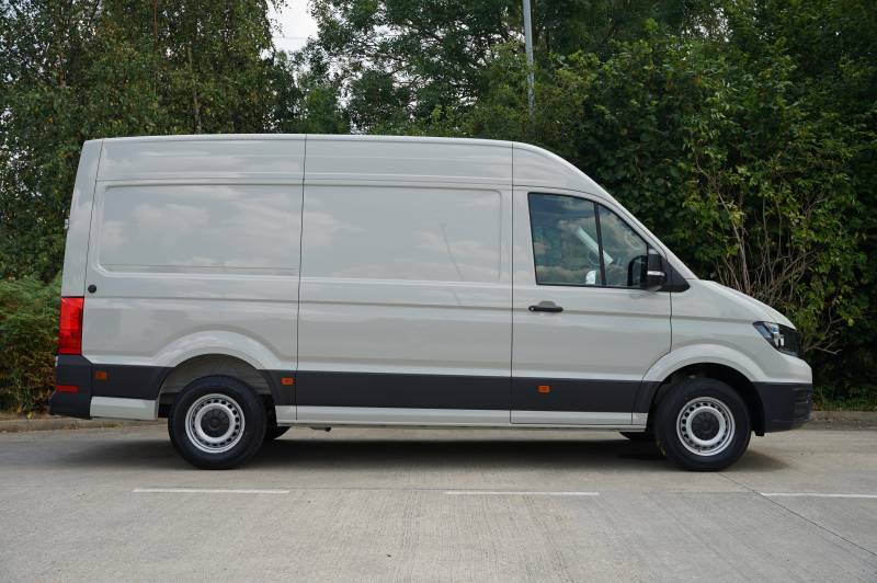 Volkswagen Crafter Cr35 Tdi 140Ps High Roof Van Commerce Plus Mwb Grey #4