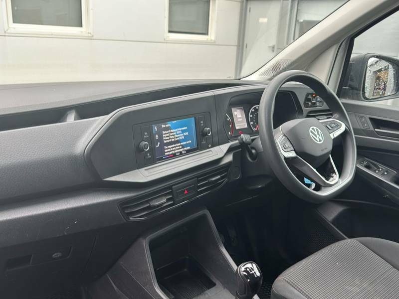 Volkswagen Caddy Cargo 2.0Tdi 102Ps C20 Commerce Pv White #18