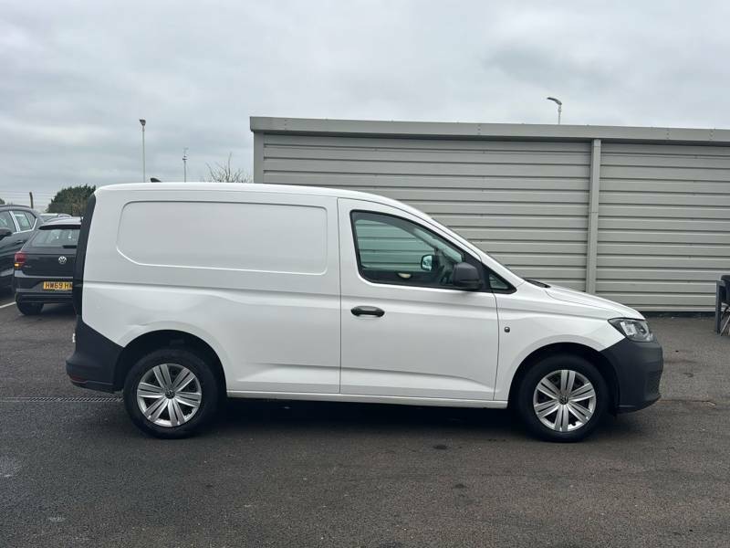 Volkswagen Caddy C20 Tsi 114Ps Van Commerce Swb White #4