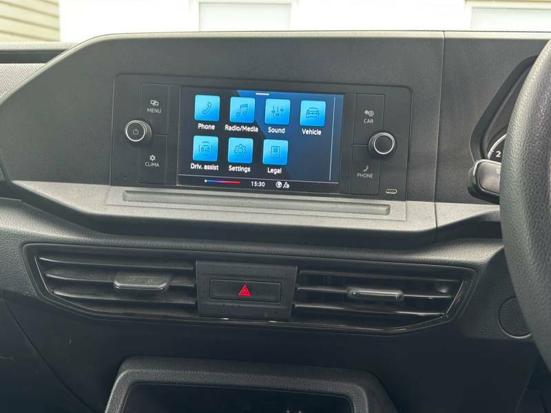 Volkswagen Caddy Cargo 2.0Tdi 102Ps C20 Commerce Pv White #12