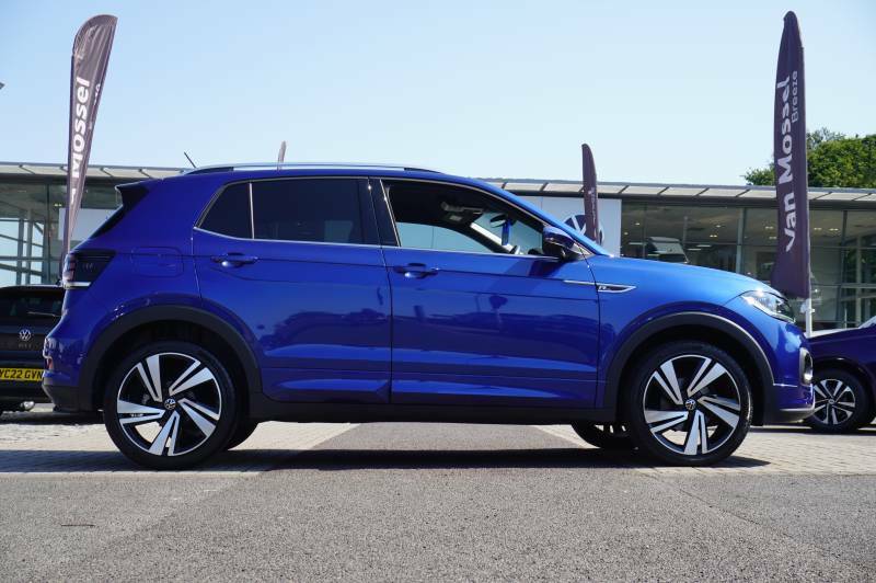 Volkswagen T-Cross Tsi 110 Dsg R-line - 2022 22 Blue #4