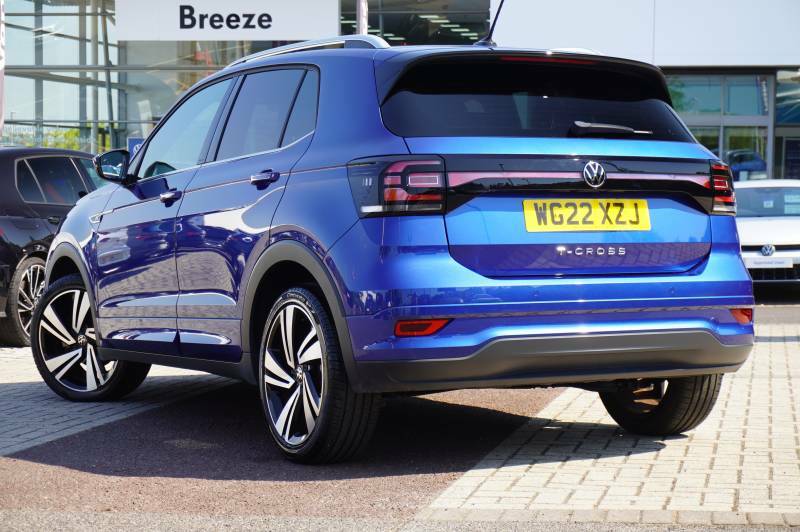Volkswagen T-Cross Tsi 110 Dsg R-line - 2022 22 Blue #3