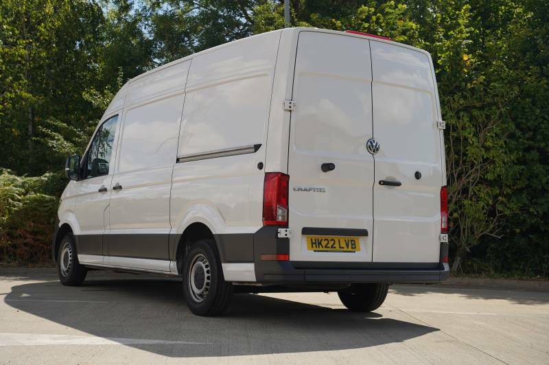 Volkswagen Crafter Cr35 Tdi 140Ps High Roof Van Trendline Mwb White #3