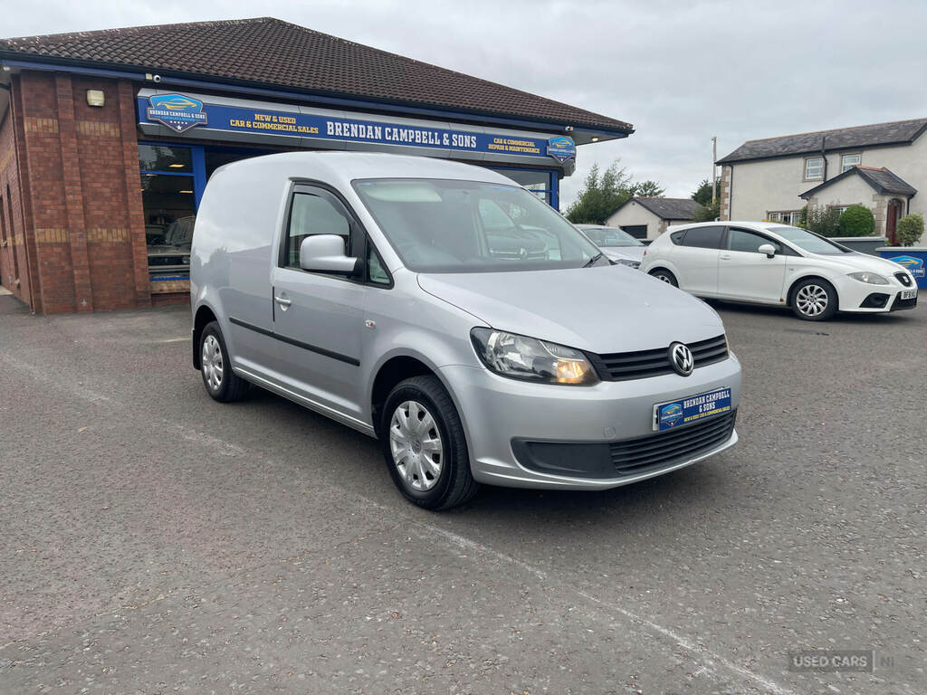 Volkswagen Caddy 1.6 Tdi 102Ps Trendline Van Silver