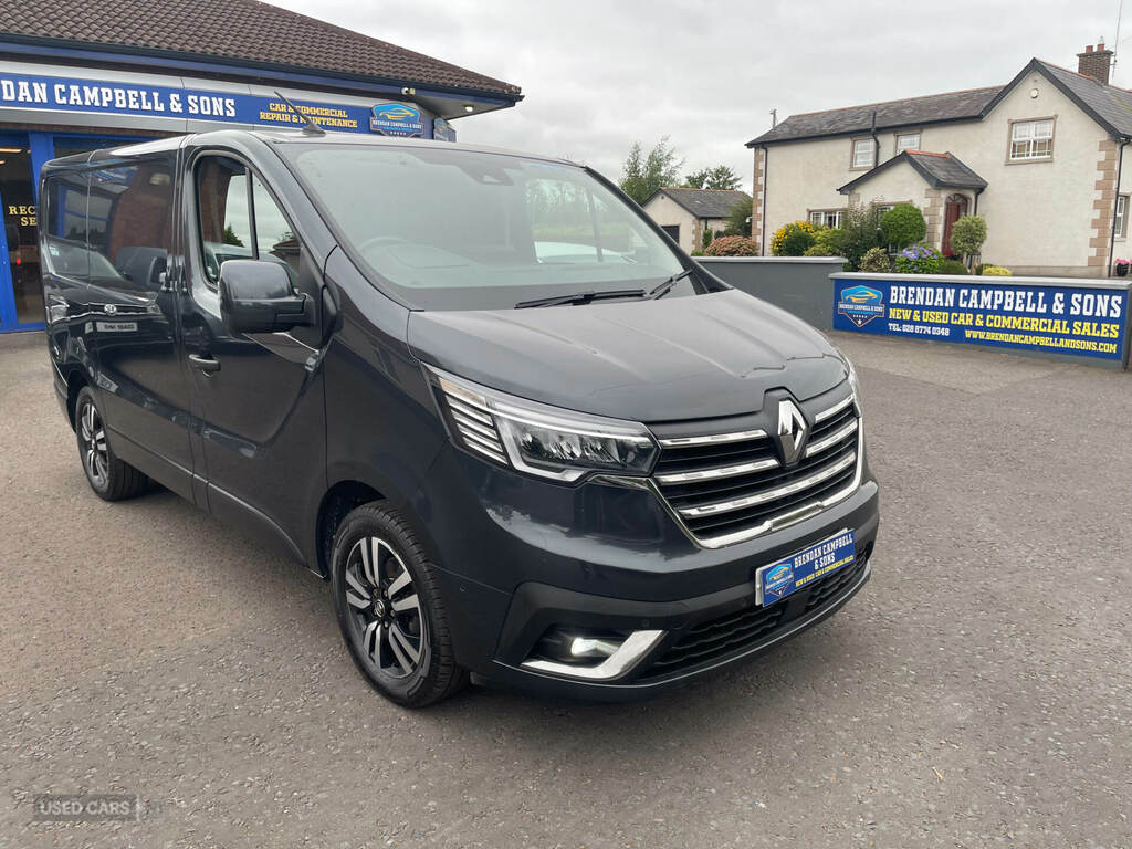 Renault Trafic Sl28 Blue Dci 150 Sport Van MJ22GDY Grey