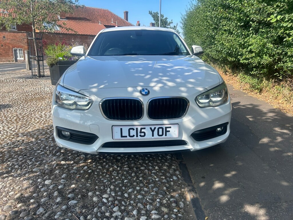 BMW 1 Series 116D Efficientdynamics Plus White #3
