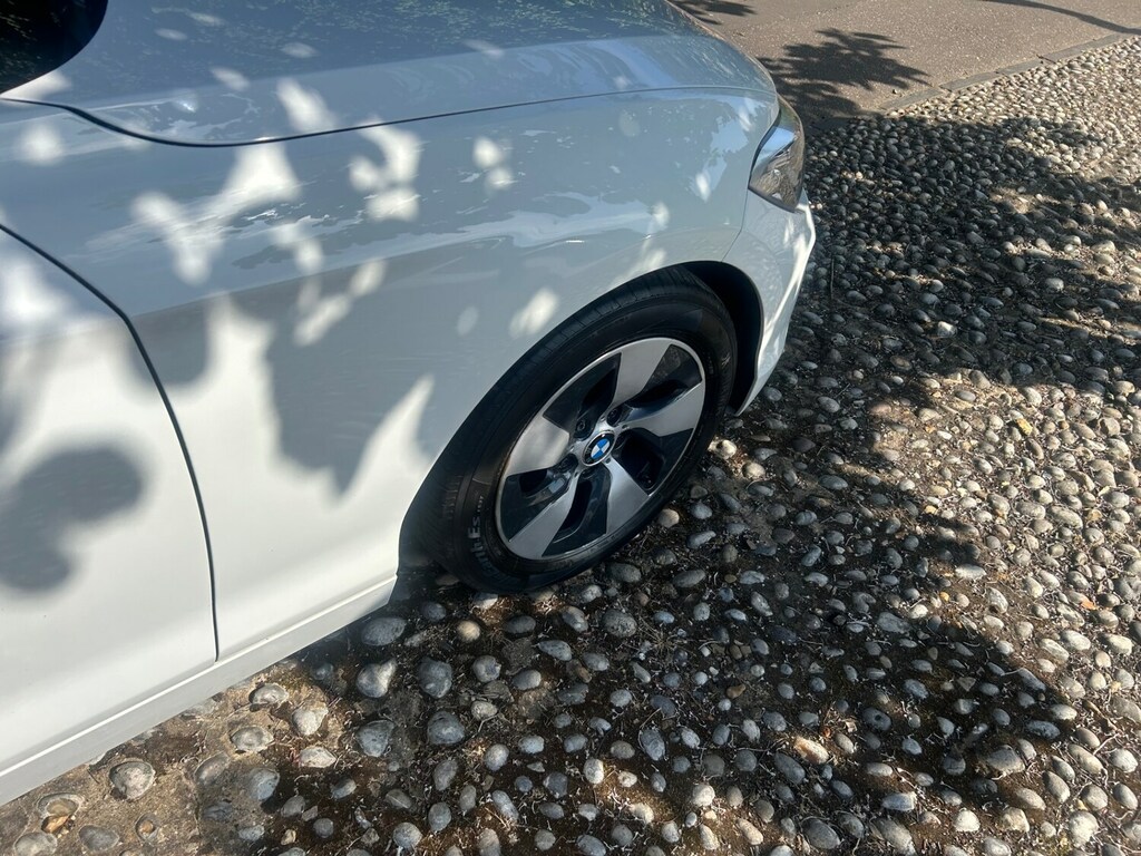 BMW 1 Series 116D Efficientdynamics Plus White #6