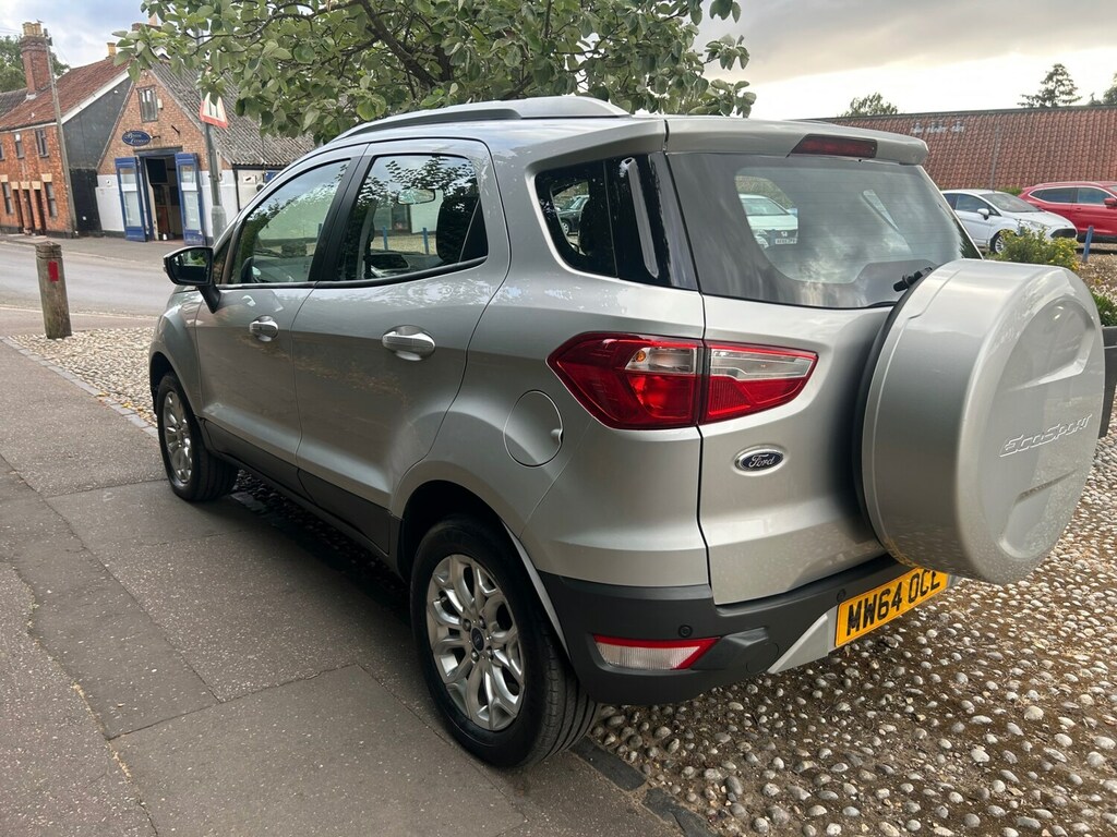 Ford Ecosport 1.5 Tdci Titanium Silver #4