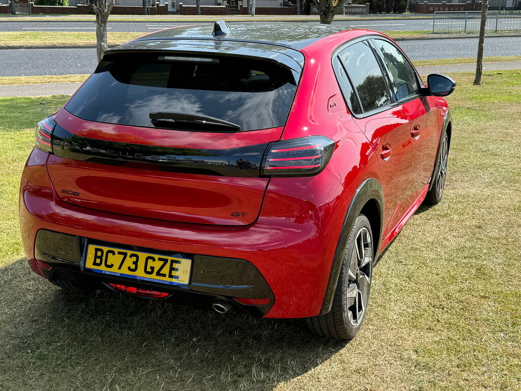 Peugeot 208 1.2 Puretech Gt Hatchback Euro 6 BC73GZE Red #5
