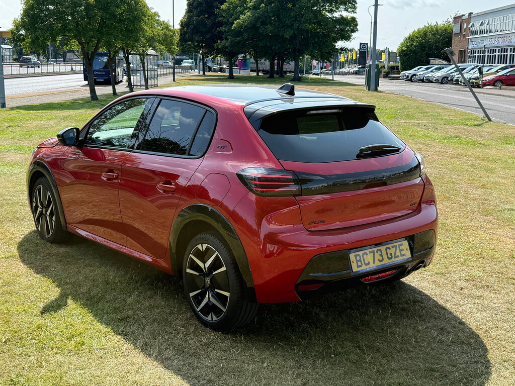 Peugeot 208 1.2 Puretech Gt Hatchback Euro 6 BC73GZE Red #4