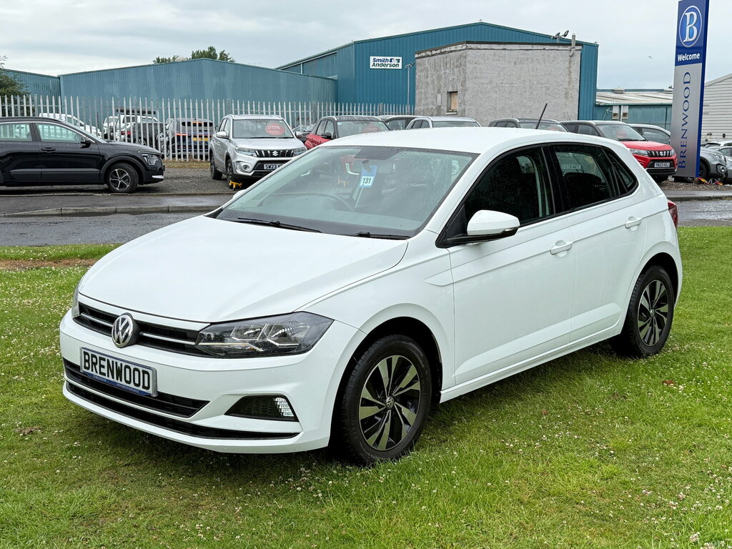 Volkswagen Polo 1.0 Se Hatchback Euro 6 Ss 6 White #3