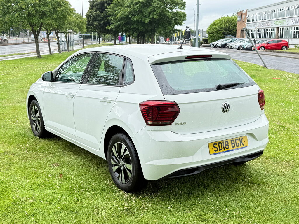Volkswagen Polo 1.0 Se Hatchback Euro 6 Ss 6 White #4