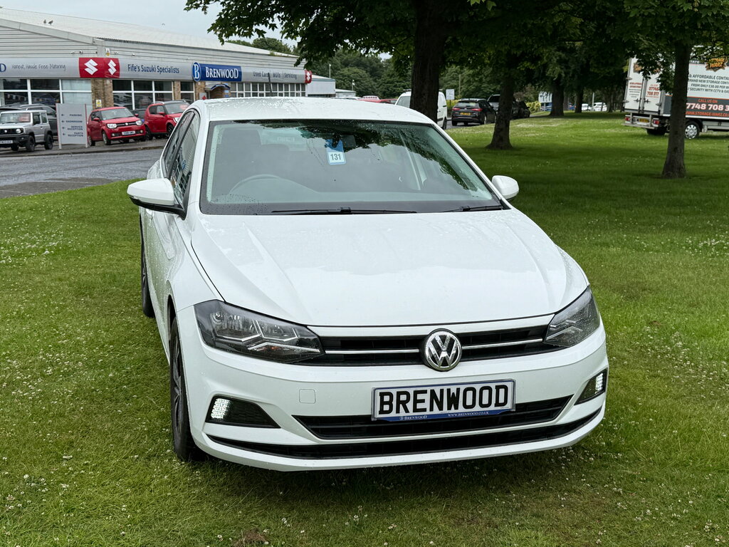 Volkswagen Polo 1.0 Se Hatchback Euro 6 Ss 6 White #2