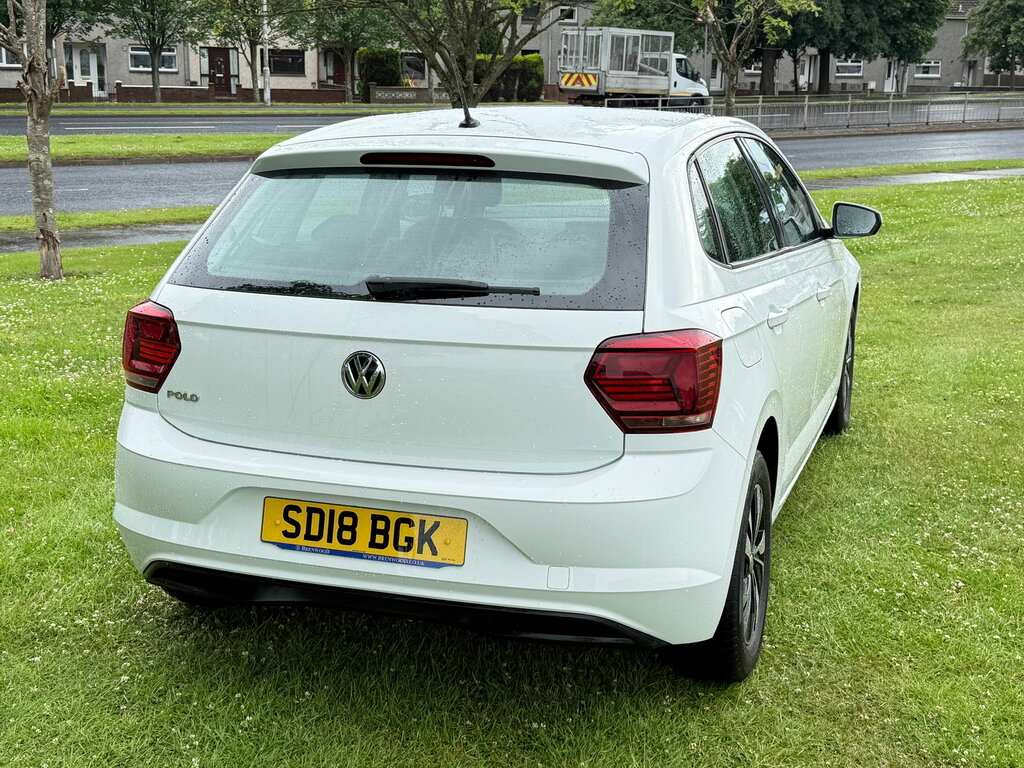 Volkswagen Polo 1.0 Se Hatchback Euro 6 Ss 6 White #5