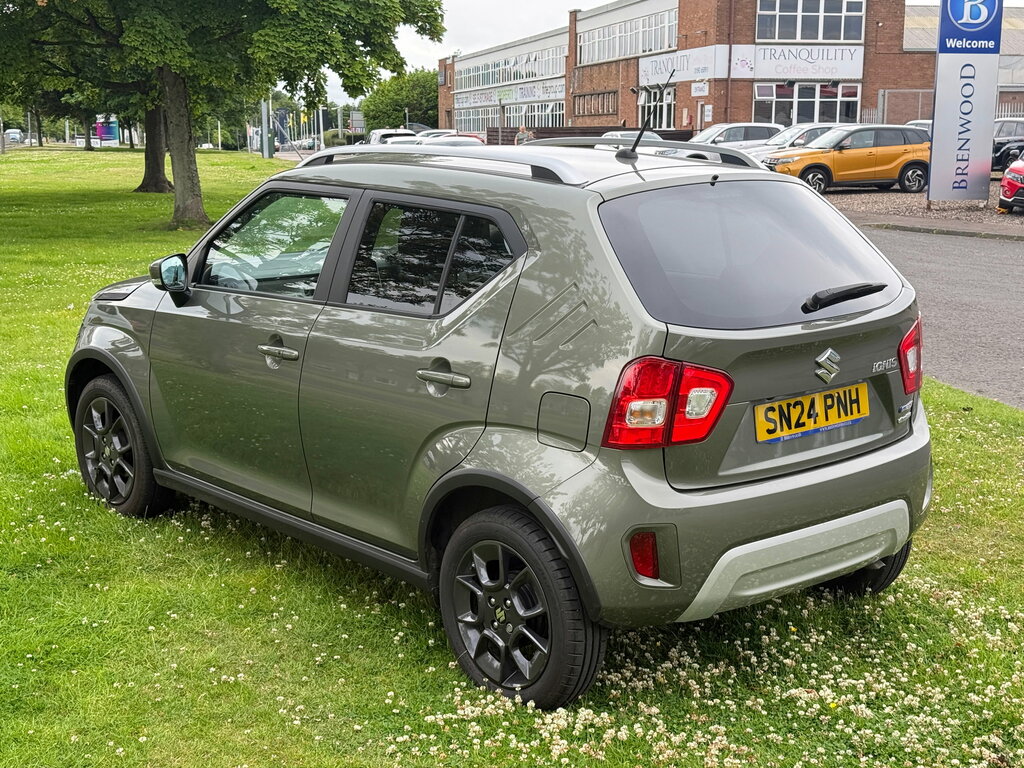 Suzuki Ignis 1.2 Dualjet Mhev Sz5 Hatchback Hybrid M Green #3