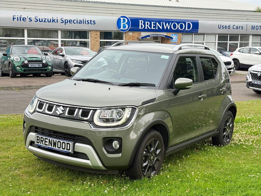 Suzuki Ignis 1.2 Dualjet Mhev Sz5 Hatchback Hybrid M Green #2