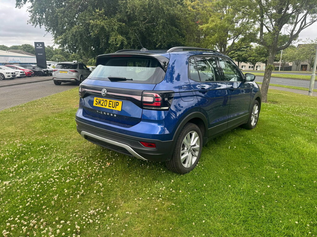 Volkswagen T-Cross 1.0 Tsi Se Suv Dsg Euro 6 Ss 115 Ps Blue #4