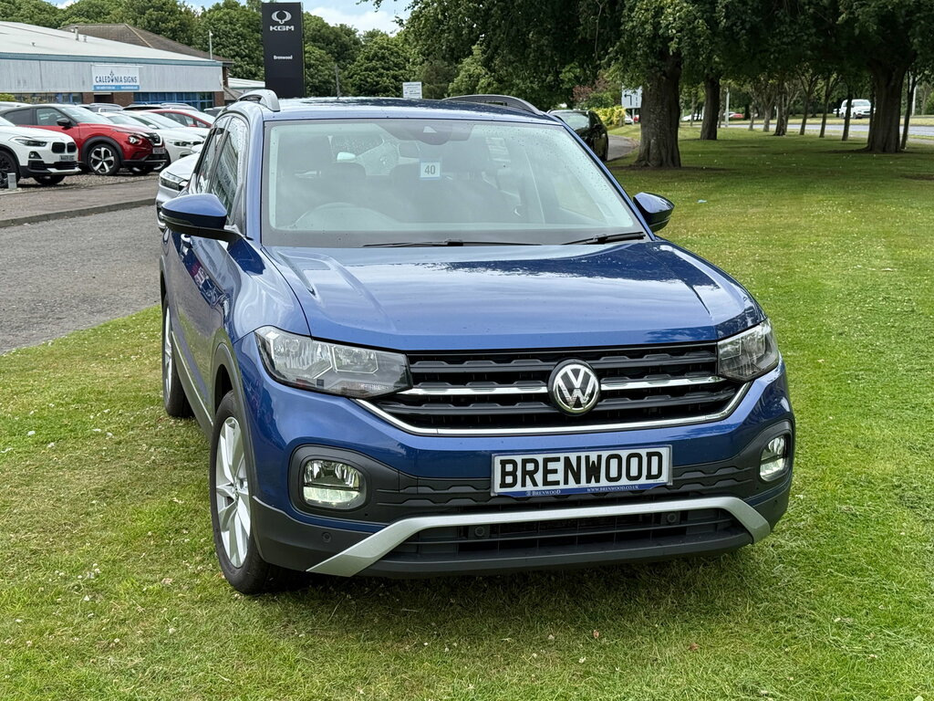 Volkswagen T-Cross 1.0 Tsi Se Suv Dsg Euro 6 Ss 115 Ps SM20EUP Blue #2