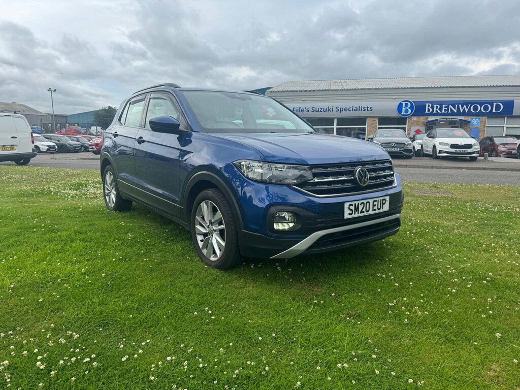 Volkswagen T-Cross 1.0 Tsi Se Suv Dsg Euro 6 Ss 115 Ps Blue