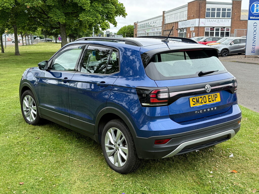Volkswagen T-Cross 1.0 Tsi Se Suv Dsg Euro 6 Ss 115 Ps SM20EUP Blue #4