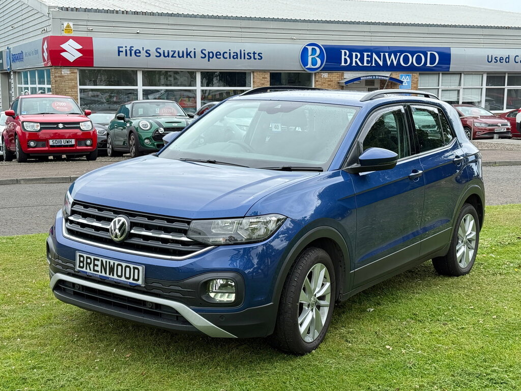 Volkswagen T-Cross 1.0 Tsi Se Suv Dsg Euro 6 Ss 115 Ps SM20EUP Blue #3