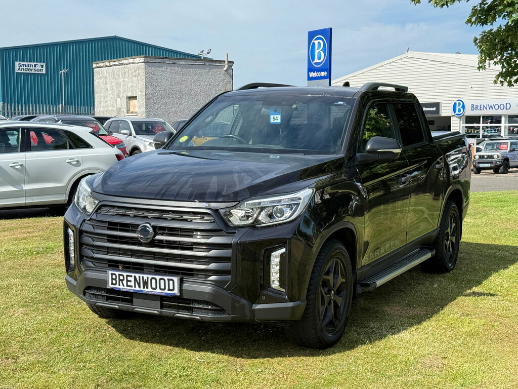 SsangYong Musso 2.2D Saracen Pickup Double Cab 4Wd Black #3