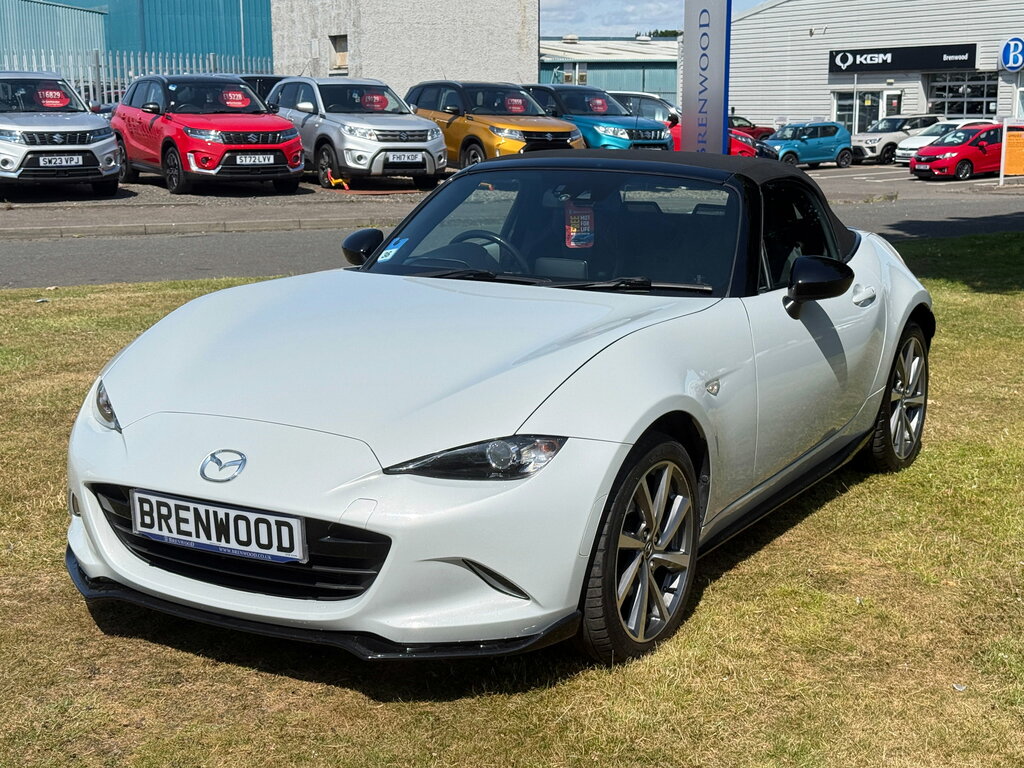 Mazda MX-5 2.0 Skyactiv-g Sport Recaro Convertible VE16XJT Silver #5