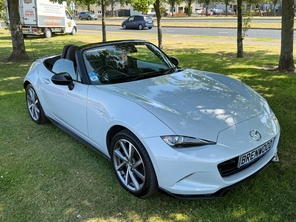 Mazda MX-5 2.0 Skyactiv-g Sport Recaro Convertible VE16XJT Silver #3