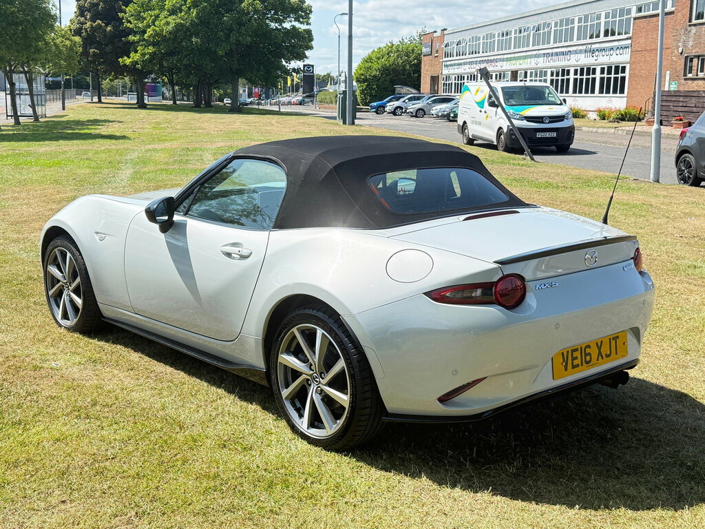 Mazda MX-5 2.0 Skyactiv-g Sport Recaro Convertible VE16XJT Silver #6
