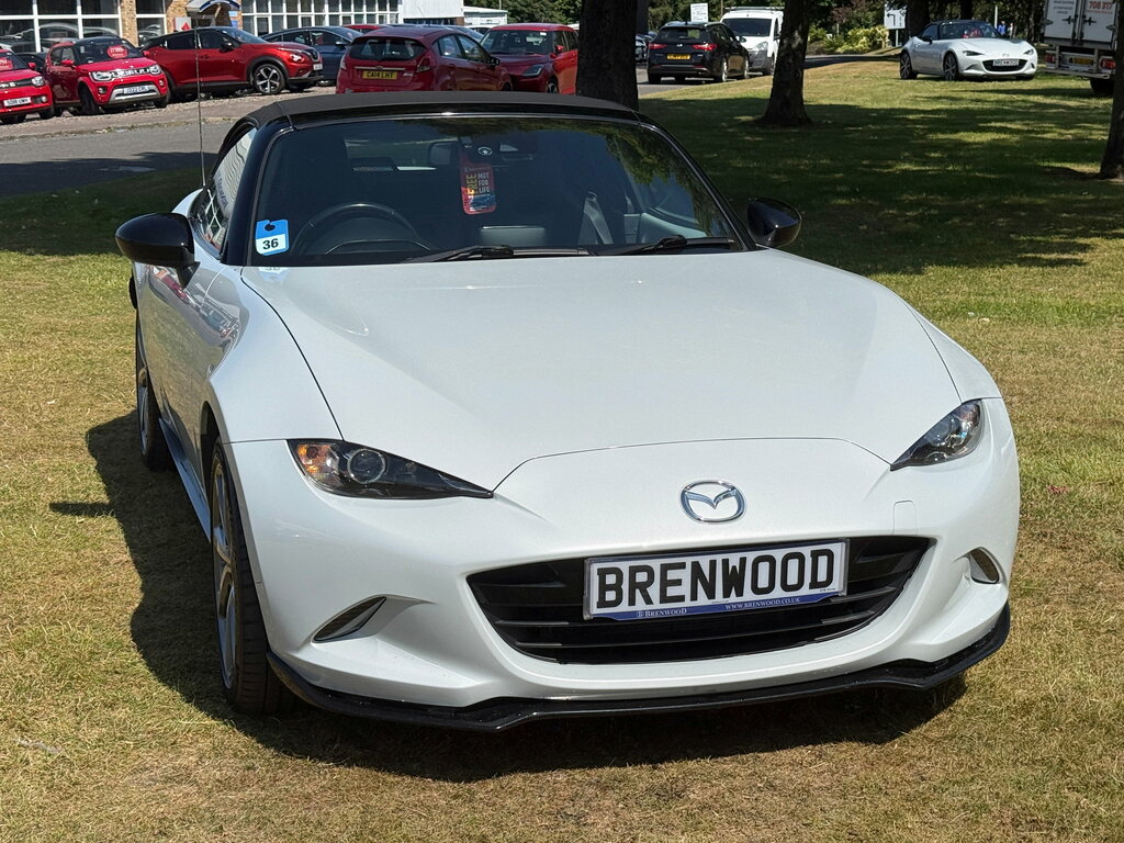 Mazda MX-5 2.0 Skyactiv-g Sport Recaro Convertible VE16XJT Silver #4