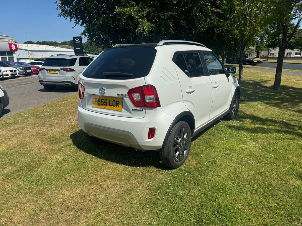 Suzuki Ignis 1.2 Dualjet Mhev Sz-t Hatchback Hybrid White #4