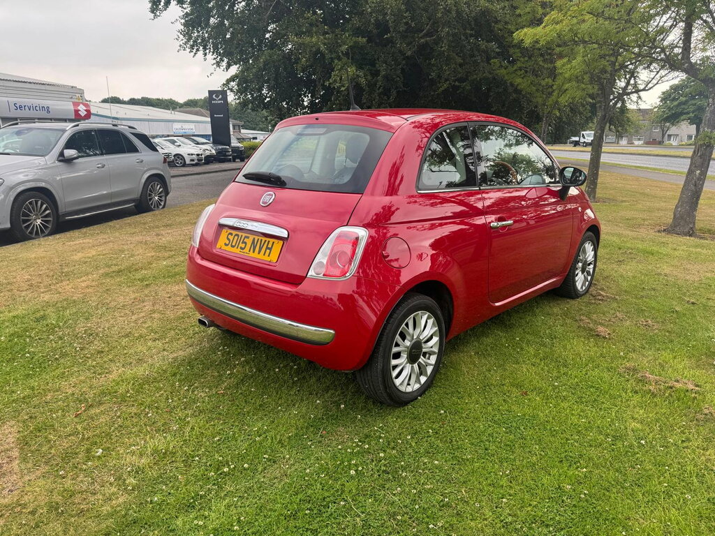 Fiat 500 1.2 Pop Star Hatchback Euro 6 S Red #4