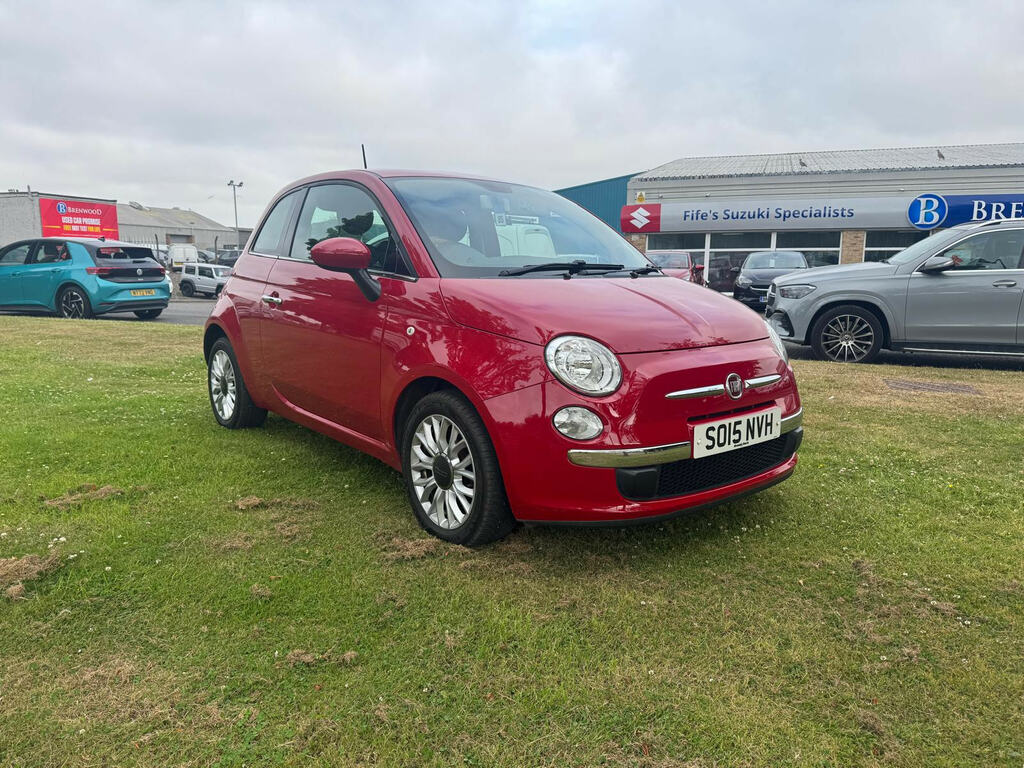 Fiat 500 1.2 Pop Star Hatchback Euro 6 S Red