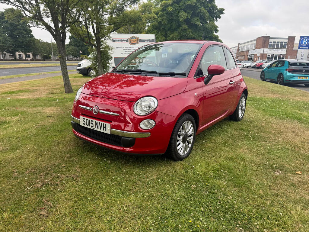 Fiat 500 1.2 Pop Star Hatchback Euro 6 S Red #2