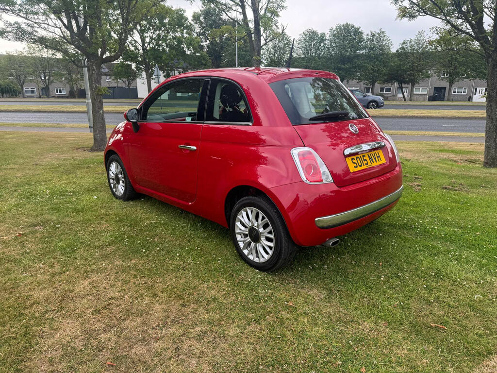 Fiat 500 1.2 Pop Star Hatchback Euro 6 S Red #3