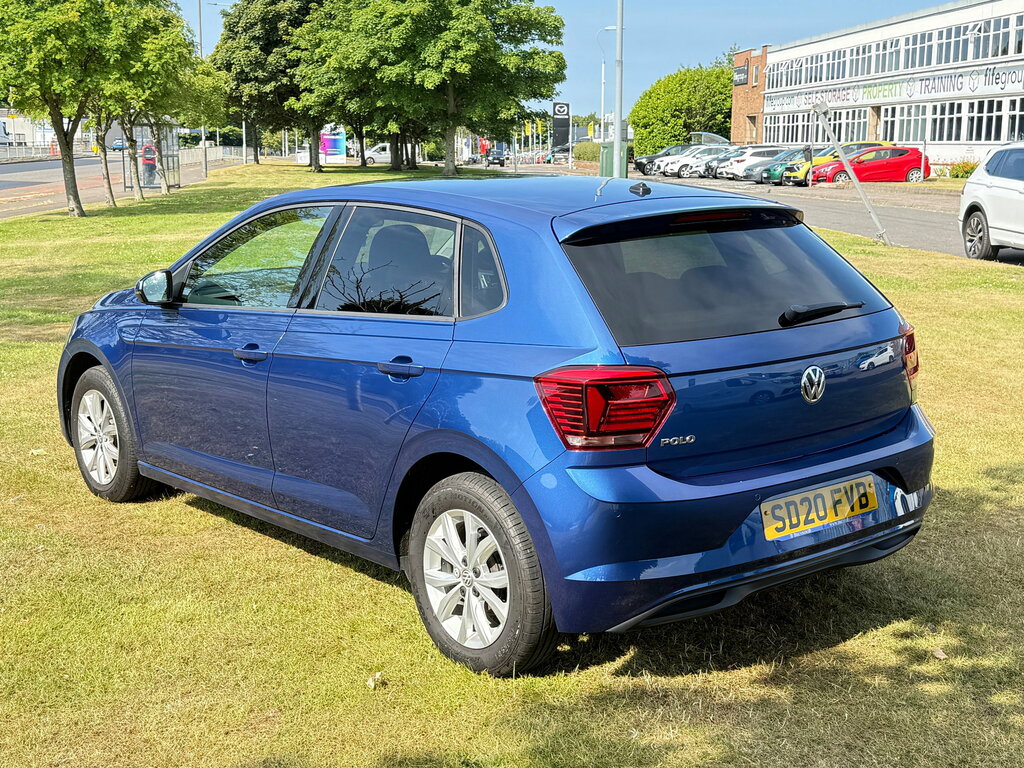 Volkswagen Polo 1.0 Evo Match Hatchback Euro 6 SD20FVB Blue #4