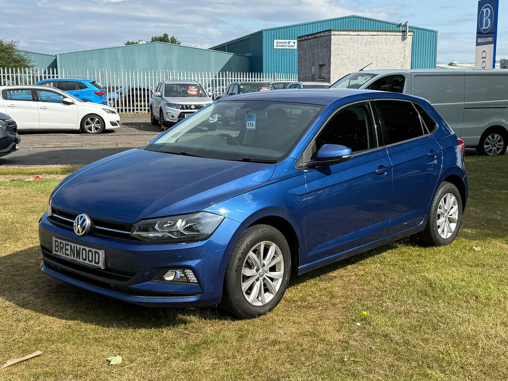 Volkswagen Polo 1.0 Evo Match Hatchback Euro 6 SD20FVB Blue #3