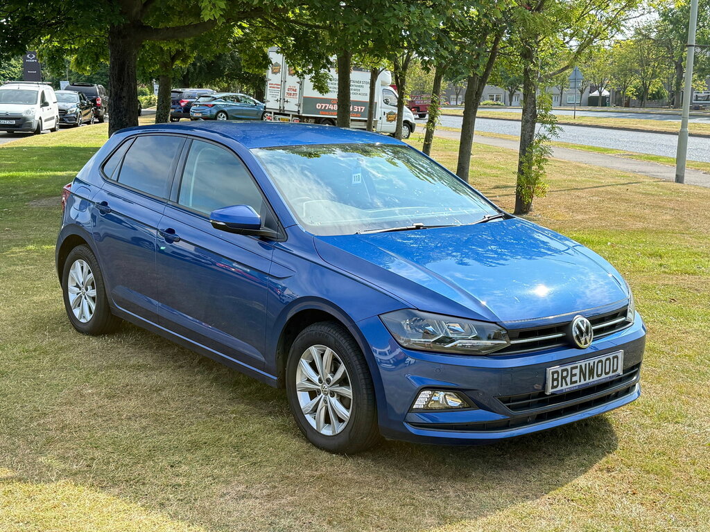 Volkswagen Polo 1.0 Evo Match Hatchback Euro 6 SD20FVB Blue