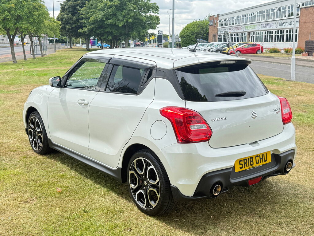 Suzuki Swift 1.4 Boosterjet Sport Hatchback E White #4
