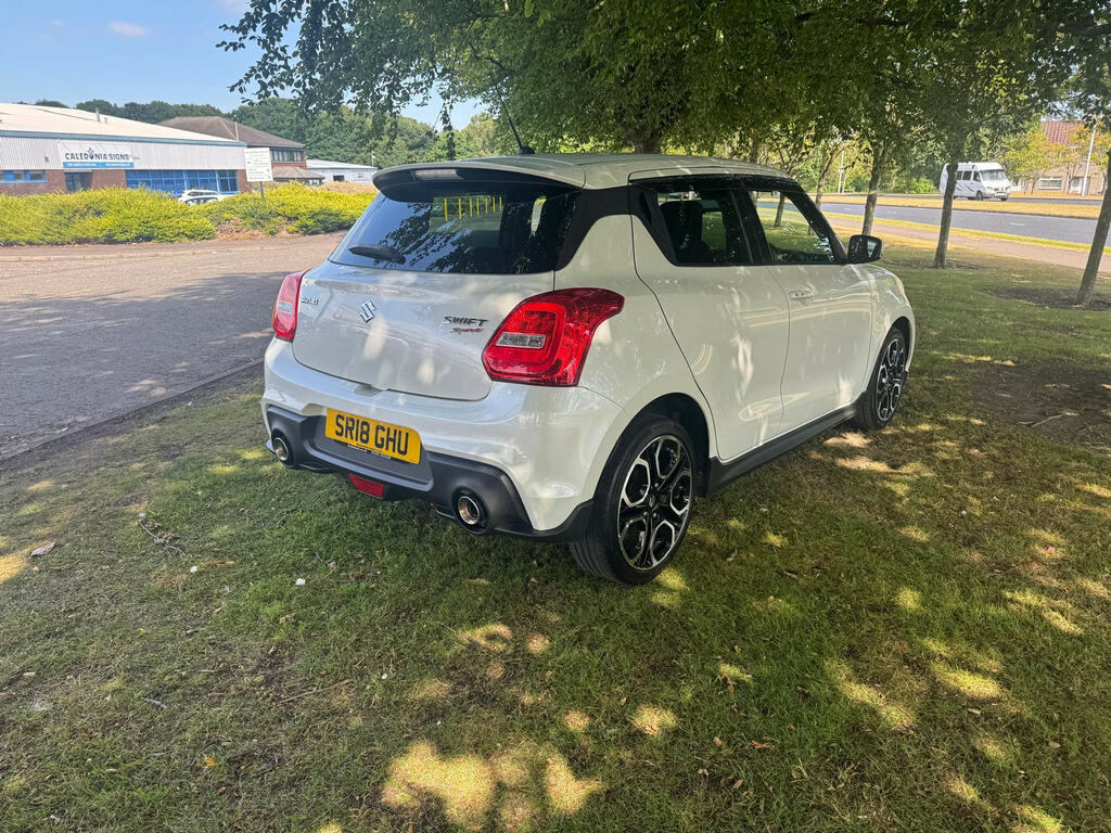 Suzuki Swift 1.4 Boosterjet Sport Hatchback E White #4