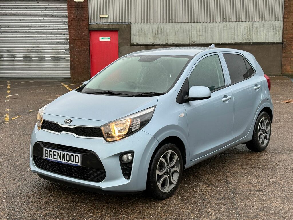 Kia Picanto 1.0 Wave Hatchback Euro 6 66 Bh Blue #3